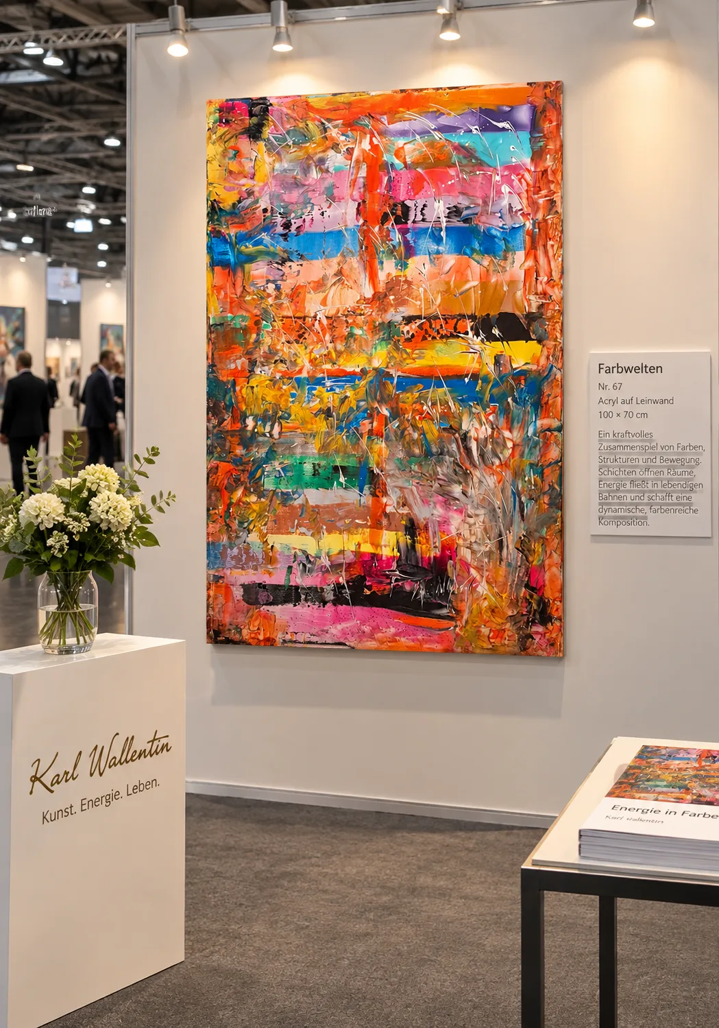 Werk von Karl Wallentin – Messe – Farbwelten