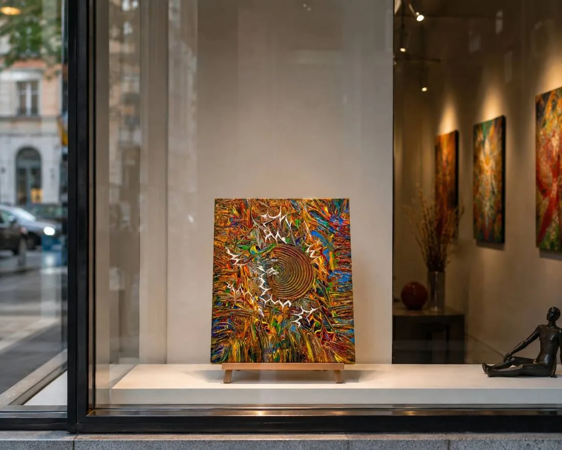 Karl Wallentin – Büro und Ausstellungen