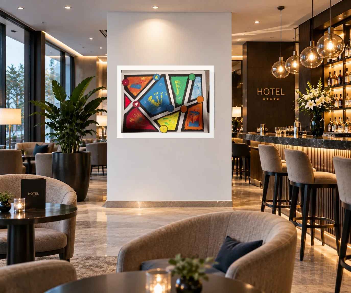 Karl Wallentin – Hotelbar – Farbwege