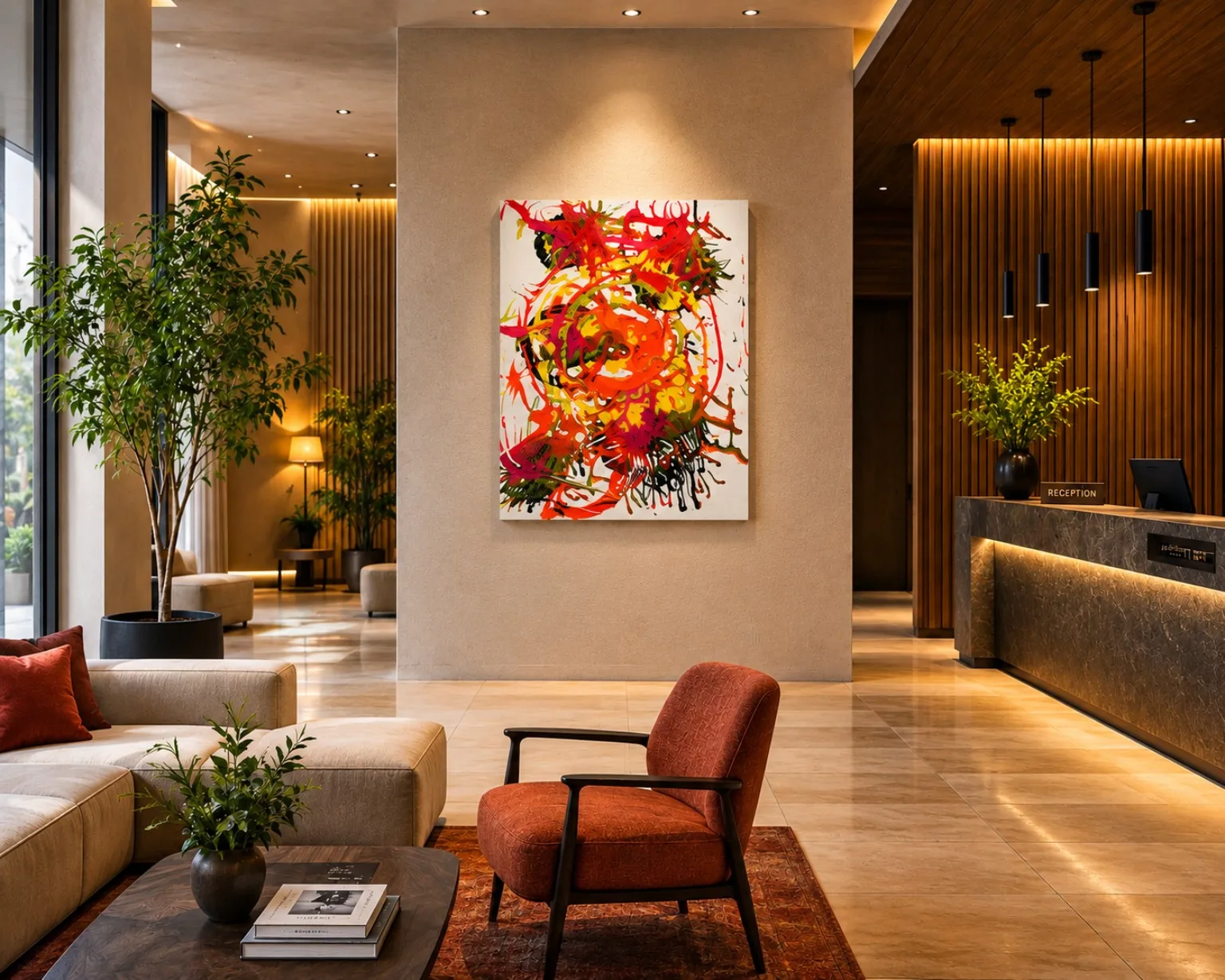 Karl Wallentin – Hotel / Lobby